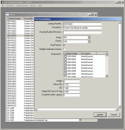 IVS database editor